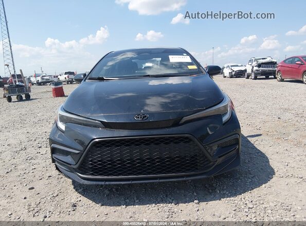 5YFS4MCE3PP157369 2023 TOYOTA COROLLA Black Vista del cuadro de instrumentos