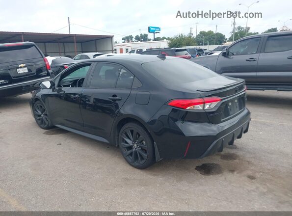 5YFS4MCE3RP171257 2024 TOYOTA COROLLA Черный Задняя левая четверть