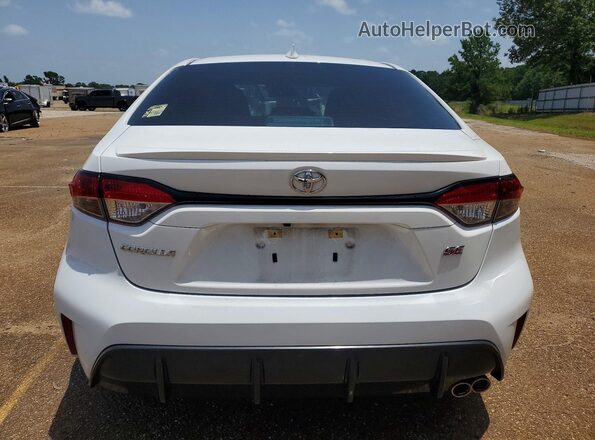 5YFS4MCE3RP192528 2024 TOYOTA COROLLA White Հետևի տեսք