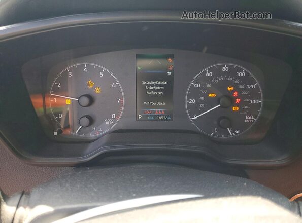 5YFS4MCE3RP216617 2024 TOYOTA COROLLA Blue Vista del cuadro de instrumentos