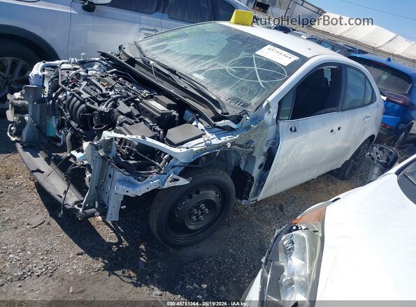 5YFS4MCE3SP238042 2025 TOYOTA COROLLA White წინა მარცხენა ხედი სამი მეოთხედიდან