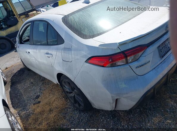5YFS4MCE3SP238042 2025 TOYOTA COROLLA White უკანა მარცხენა