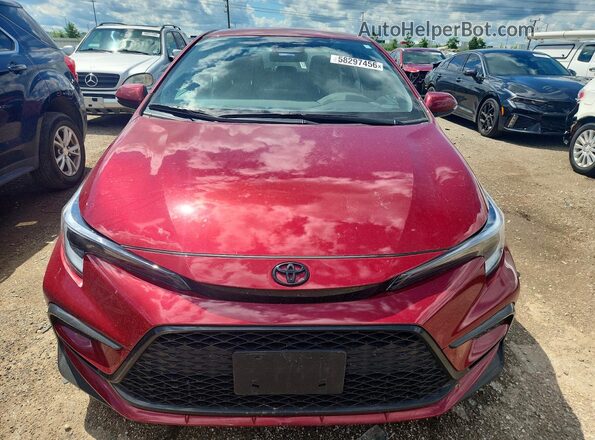5YFS4MCE3SP239272 2025 TOYOTA COROLLA Red Front view