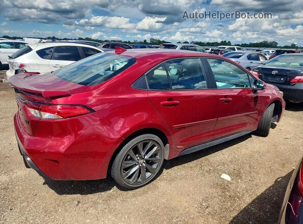 5YFS4MCE3SP239272 2025 TOYOTA COROLLA Red Rear right