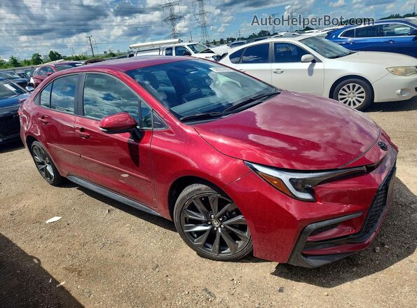 5YFS4MCE3SP239272 2025 TOYOTA COROLLA Red Front right