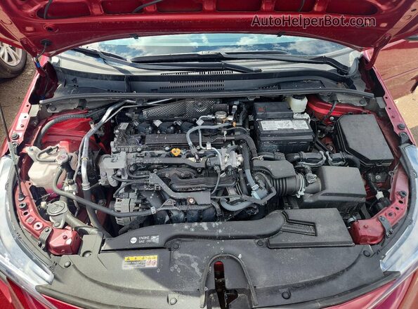5YFS4MCE3SP239272 2025 TOYOTA COROLLA Red Rear interior view