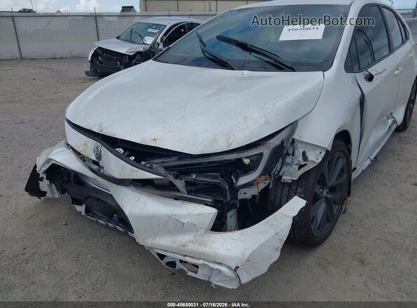 5YFS4MCE3SP244861 2025 TOYOTA COROLLA White Դիմացի տեսք