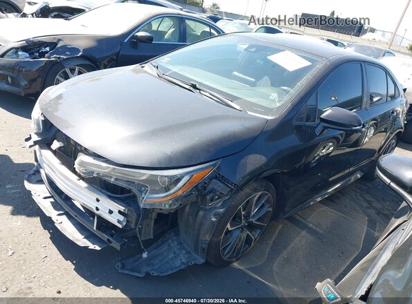 5YFS4MCE4MP067613 2021 TOYOTA COROLLA Black Передня ліва чверть