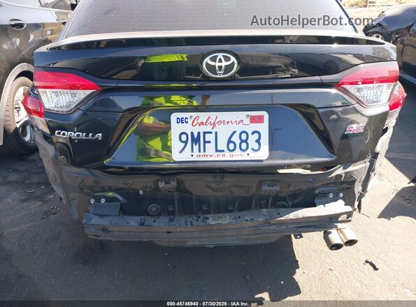 5YFS4MCE4MP067613 2021 TOYOTA COROLLA Black Вид спереду