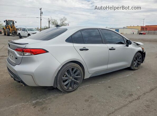 5YFS4MCE4MP077770 2021 TOYOTA COROLLA Silver Tył prawy