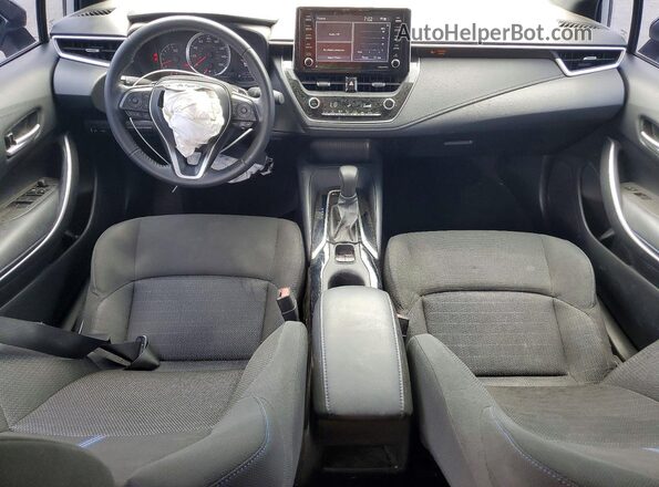5YFS4MCE4MP077770 2021 TOYOTA COROLLA Silver Widok deski rozdzielczej