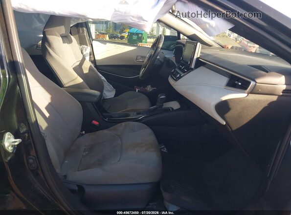 5YFS4MCE4MP084671 2021 TOYOTA COROLLA Black წინა სალონის ხედი