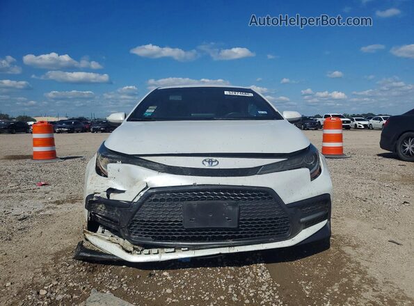 5YFS4MCE4NP104824 2022 TOYOTA COROLLA White წინა ხედი