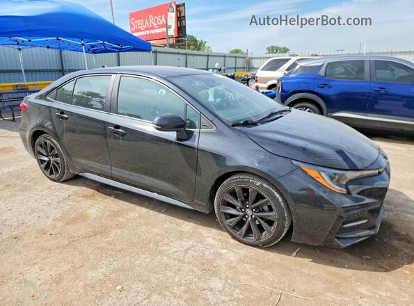 5YFS4MCE4NP122921 2022 TOYOTA COROLLA Black Przód prawy