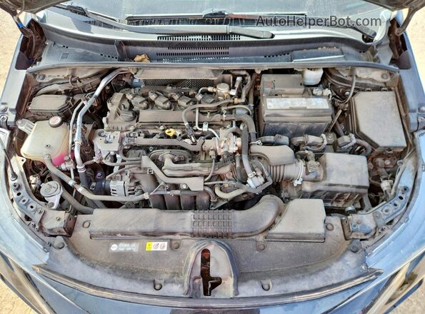 5YFS4MCE4NP122921 2022 TOYOTA COROLLA Black Widok wnętrza z tyłu