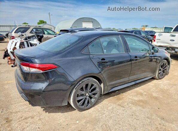 5YFS4MCE4NP122921 2022 TOYOTA COROLLA Black Tył prawy