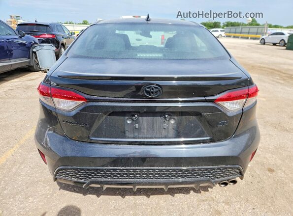 5YFS4MCE4NP122921 2022 TOYOTA COROLLA Black Widok z tyłu