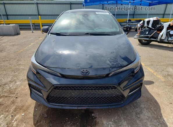 5YFS4MCE4NP122921 2022 TOYOTA COROLLA Black Widok z przodu