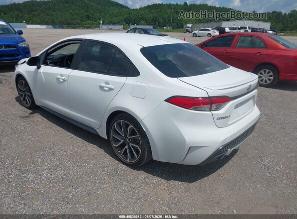 5YFS4MCE4NP133174 2022 TOYOTA COROLLA White უკანა მარცხენა