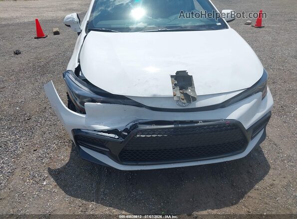 5YFS4MCE4NP133174 2022 TOYOTA COROLLA White წინა ხედი