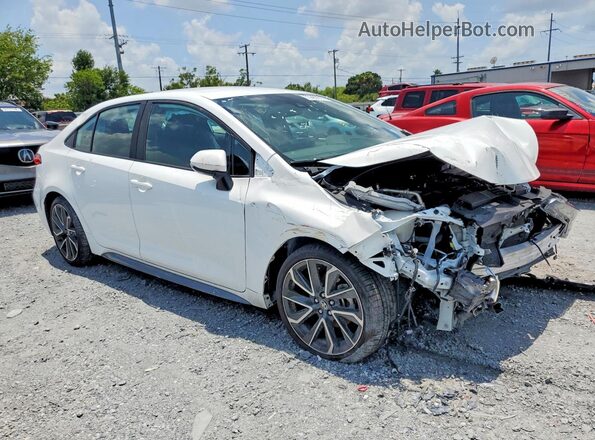 5YFS4MCE4NP136530 2022 TOYOTA COROLLA Белый Передняя правая четверть