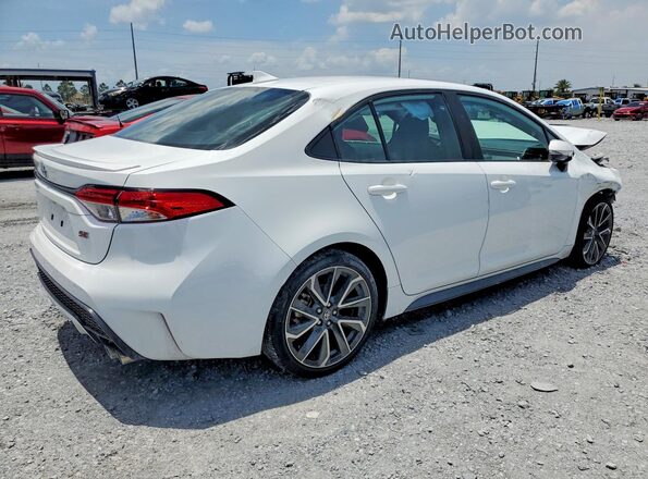 5YFS4MCE4NP136530 2022 TOYOTA COROLLA Белый Задняя правая четверть