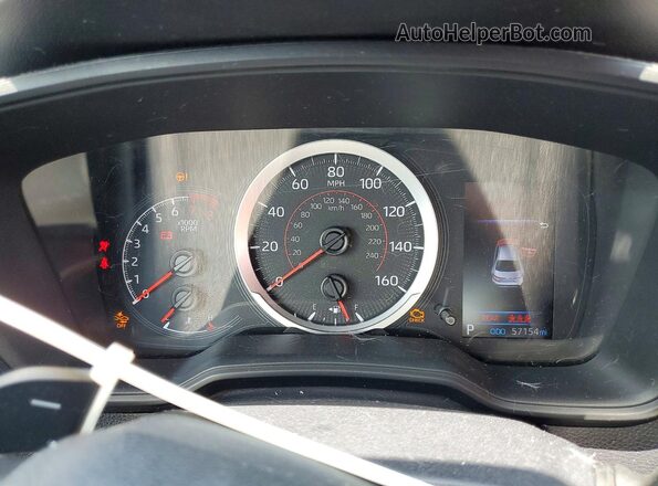 5YFS4MCE4NP136530 2022 TOYOTA COROLLA Белый Вид щитка приборов