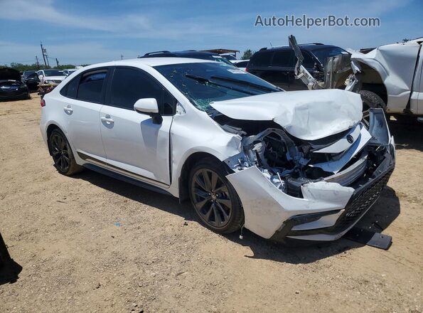 5YFS4MCE4PP151659 2023 TOYOTA COROLLA Белый Передняя правая четверть