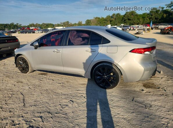 5YFS4MCE4PP168400 2023 TOYOTA COROLLA Silver Задня ліва чверть