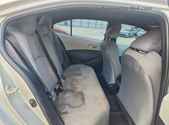 5YFS4MCE4PP168400 2023 TOYOTA COROLLA Silver Вид задніх сидінь