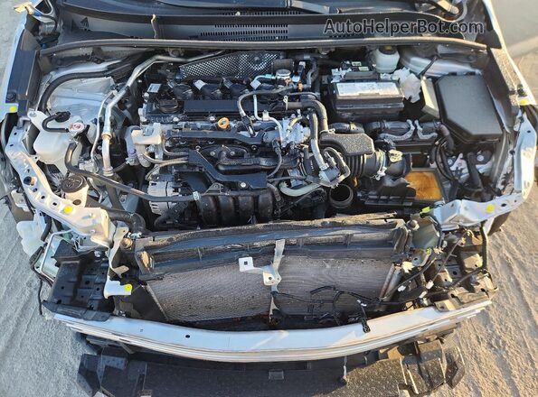 5YFS4MCE4PP168400 2023 TOYOTA COROLLA Silver Вид задньої частини салону