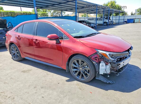 5YFS4MCE4SP250586 2025 TOYOTA COROLLA Red Առջևի աջ