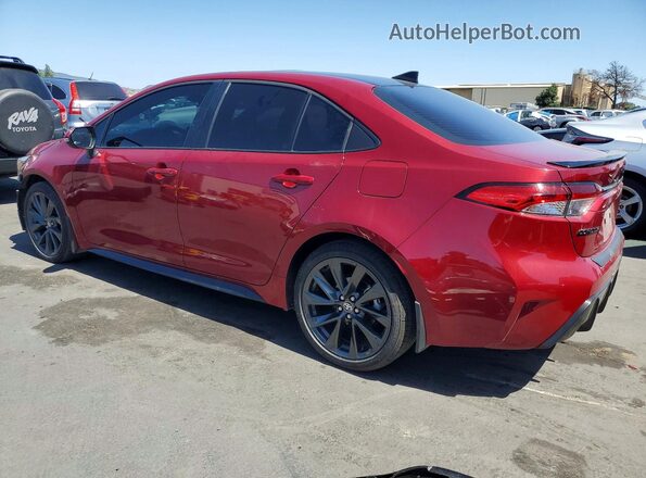 5YFS4MCE4SP250586 2025 TOYOTA COROLLA Red Հետևի ձախ