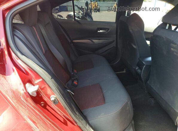 5YFS4MCE4SP250586 2025 TOYOTA COROLLA Red Հետևի նստատեղերի տեսք