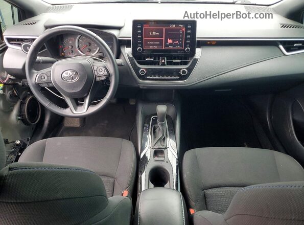 5YFS4MCE5MP061559 2021 TOYOTA COROLLA Silver Вид панелі приладів