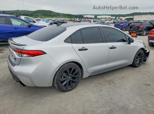 5YFS4MCE5MP061559 2021 TOYOTA COROLLA Silver Задня права чверть