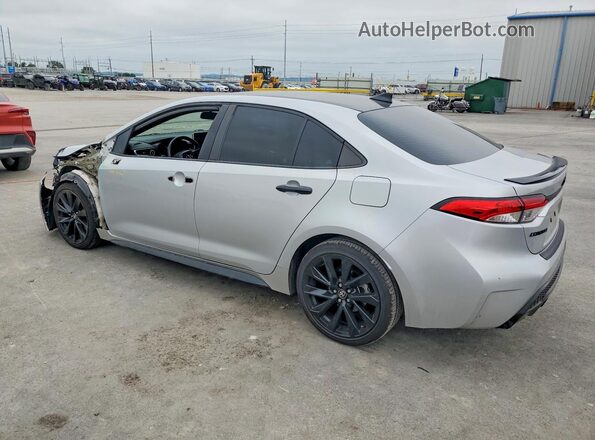5YFS4MCE5MP061559 2021 TOYOTA COROLLA Silver Задня ліва чверть