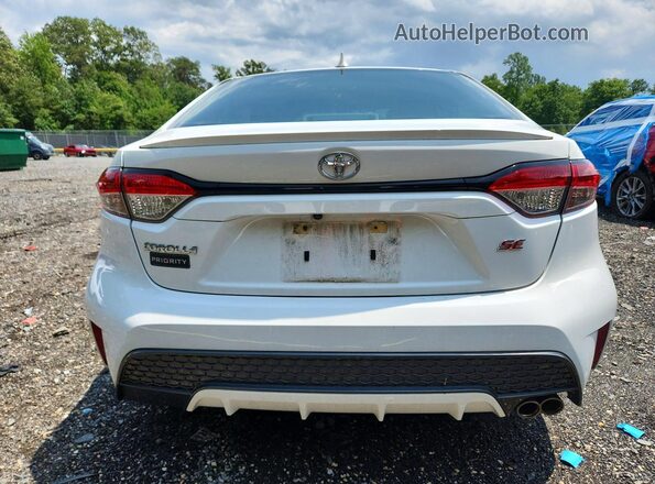 5YFS4MCE5MP069161 2021 TOYOTA COROLLA White Widok z tyłu