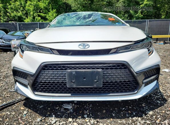 5YFS4MCE5MP069161 2021 TOYOTA COROLLA White Widok z przodu