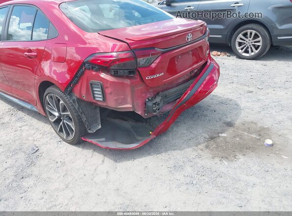 5YFS4MCE5MP069502 2021 TOYOTA COROLLA Red Vista frontal