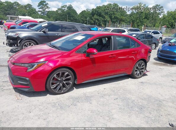 5YFS4MCE5MP069502 2021 TOYOTA COROLLA Red Vista interior de 360 grados