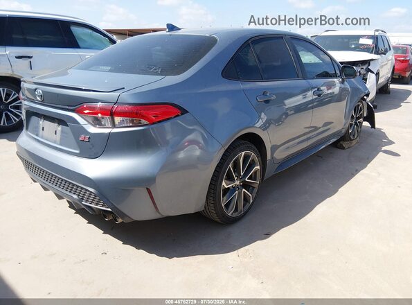 5YFS4MCE5MP085781 2021 TOYOTA COROLLA Серый Задняя правая четверть