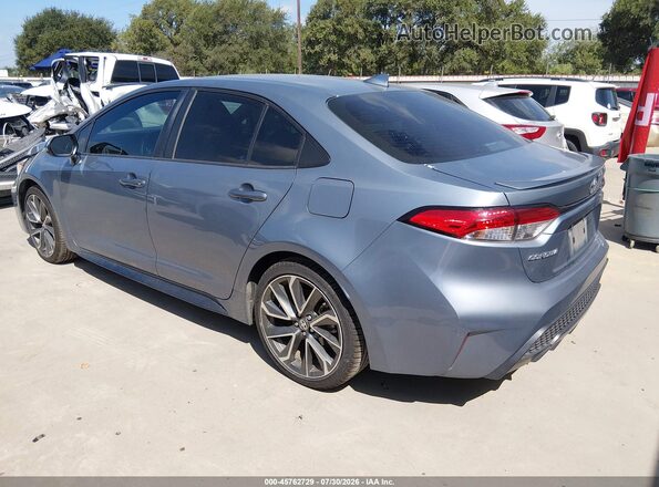 5YFS4MCE5MP085781 2021 TOYOTA COROLLA Серый Задняя левая четверть