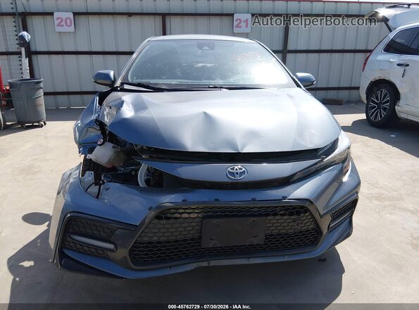 5YFS4MCE5MP085781 2021 TOYOTA COROLLA Серый Вид щитка приборов