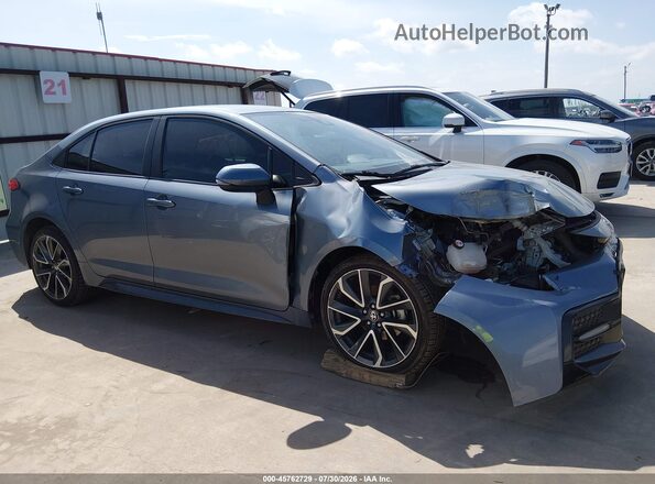 5YFS4MCE5MP085781 2021 TOYOTA COROLLA Серый Вид задней части салона