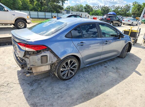 5YFS4MCE5MP089653 2021 TOYOTA COROLLA Blue Tył prawy