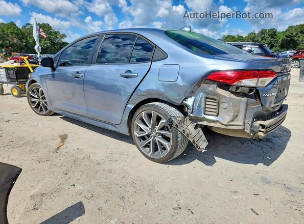 5YFS4MCE5MP089653 2021 TOYOTA COROLLA Blue Tył lewy