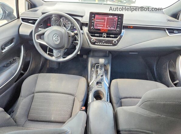 5YFS4MCE5MP089653 2021 TOYOTA COROLLA Blue Widok deski rozdzielczej