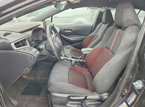 5YFS4MCE5PP141688 2023 TOYOTA COROLLA Black Widok wnętrza z przodu