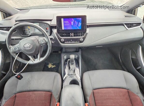 5YFS4MCE5PP141688 2023 TOYOTA COROLLA Black Widok deski rozdzielczej